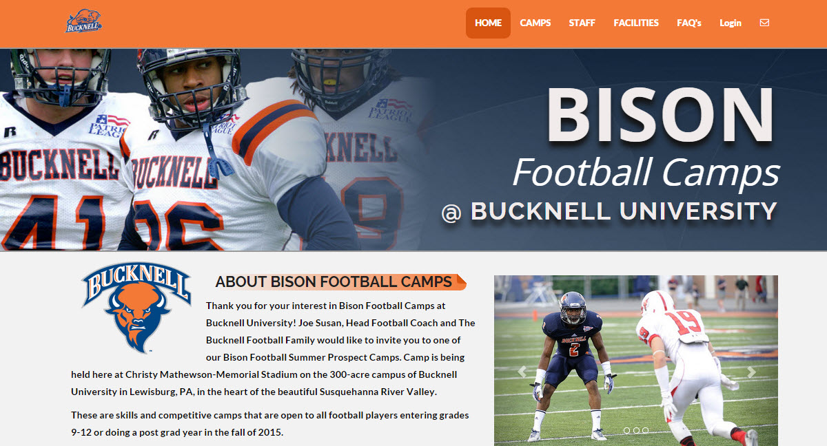 Football Camp Site